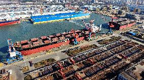 Haixi Bay Ship and Marine Industry Base in Qingdao