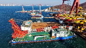 Haixi Bay Ship and Marine Industry Base in Qingdao