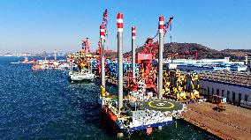 Haixi Bay Ship and Marine Industry Base in Qingdao