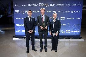 Exclusif - BFM Awards Photocall - Paris