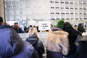 Opening of the discount eyeglasses shop Blacksheep - Paris AJ