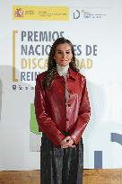 Queen Letizia Presents The National Awards for Disability - Madrid