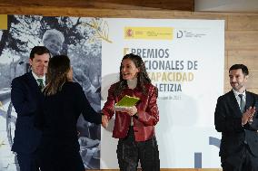 Queen Letizia Presents The National Awards for Disability - Madrid