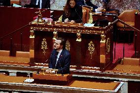 Session of Questions to The Government - Paris