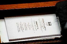 Session of Questions to The Government - Paris