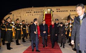 President Macron Arrives In Beijing