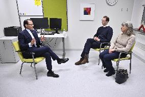 PRINCE DANIEL VISITS TRANSPLANTATION CLINIC