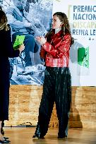 Queen Letizia At Discapacidad Awards 2025 - Salamanca