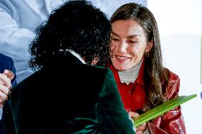 Queen Letizia At Discapacidad Awards 2025 - Salamanca