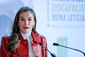 Queen Letizia At Discapacidad Awards 2025 - Salamanca