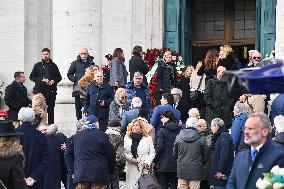 Funeral of Nicola Pietrangeli - Rome
