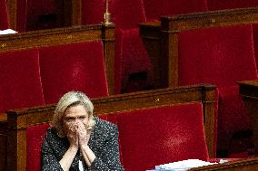 Questions to the government at the National Assembly - Paris