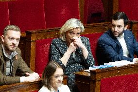 Questions to the government at the National Assembly - Paris