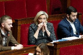 Questions to the government at the National Assembly - Paris