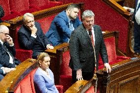 Questions to the government at the National Assembly - Paris