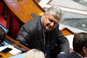 Questions to the government at the National Assembly - Paris