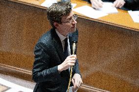 Questions to the government at the National Assembly - Paris