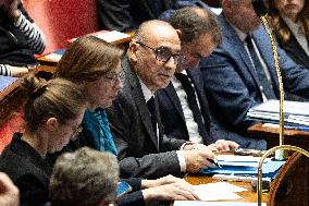 Questions to the government at the National Assembly - Paris