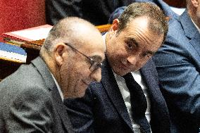 Questions to the government at the National Assembly - Paris