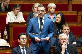 Questions to the government at the National Assembly - Paris