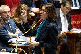 Questions to the government at the National Assembly - Paris