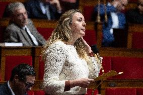 Questions to the government at the National Assembly - Paris