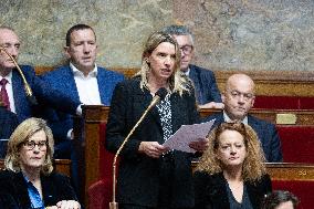 Questions to the government at the National Assembly - Paris