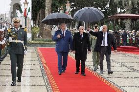 President of The Algerian Republic Receives Belarusian President - Algiers