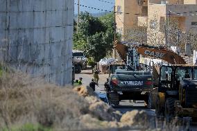 Israeli Army Demolishes Al Walaja Homes - Bethlehem
