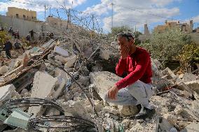 Israeli Army Demolishes Al Walaja Homes - Bethlehem