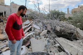 Israeli Army Demolishes Al Walaja Homes - Bethlehem