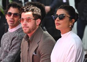 Jonas Brothers Hand and Footprint Ceremony