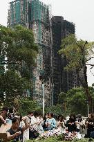 Aftermath of Hong Kong fire