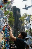 Aftermath of Hong Kong fire