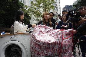 Aftermath of Hong Kong fire