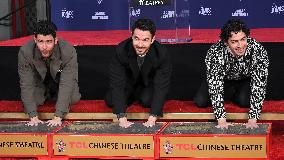 Jonas Brothers Hand and Footprint Ceremony