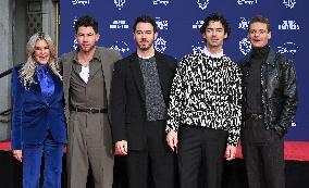 Jonas Brothers Hand and Footprint Ceremony