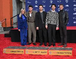 Jonas Brothers Hand and Footprint Ceremony