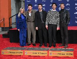 Jonas Brothers Hand and Footprint Ceremony