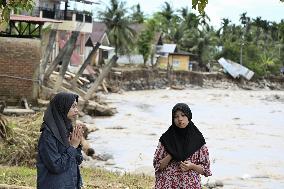 Flash floods in Indonesia