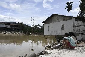Flash floods in Indonesia