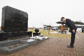 Japan police chief in Fukushima