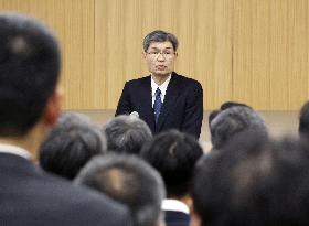 Japan police chief in Fukushima