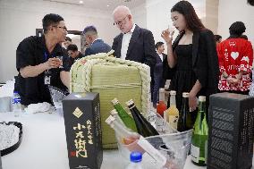 Japanese sake promotion in Cambodia