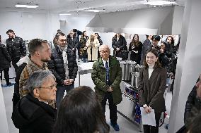 Japan-sponsored kindergarten lunch center in Ukraine