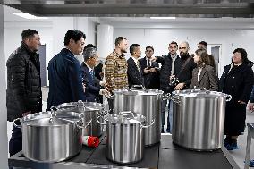 Japan-sponsored kindergarten lunch center in Ukraine