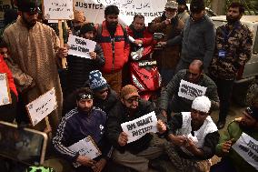 Protest On Persons with Disabilities Day - India