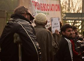 Protest On Persons with Disabilities Day - India