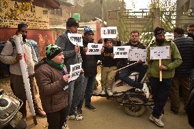 Protest On Persons with Disabilities Day - India