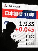 Benchmark bond yield hits 18.5-year high